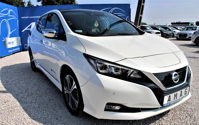 Nissan Leaf cena 78000 przebieg: 78900, rok produkcji 2018 z Młynary małe 704